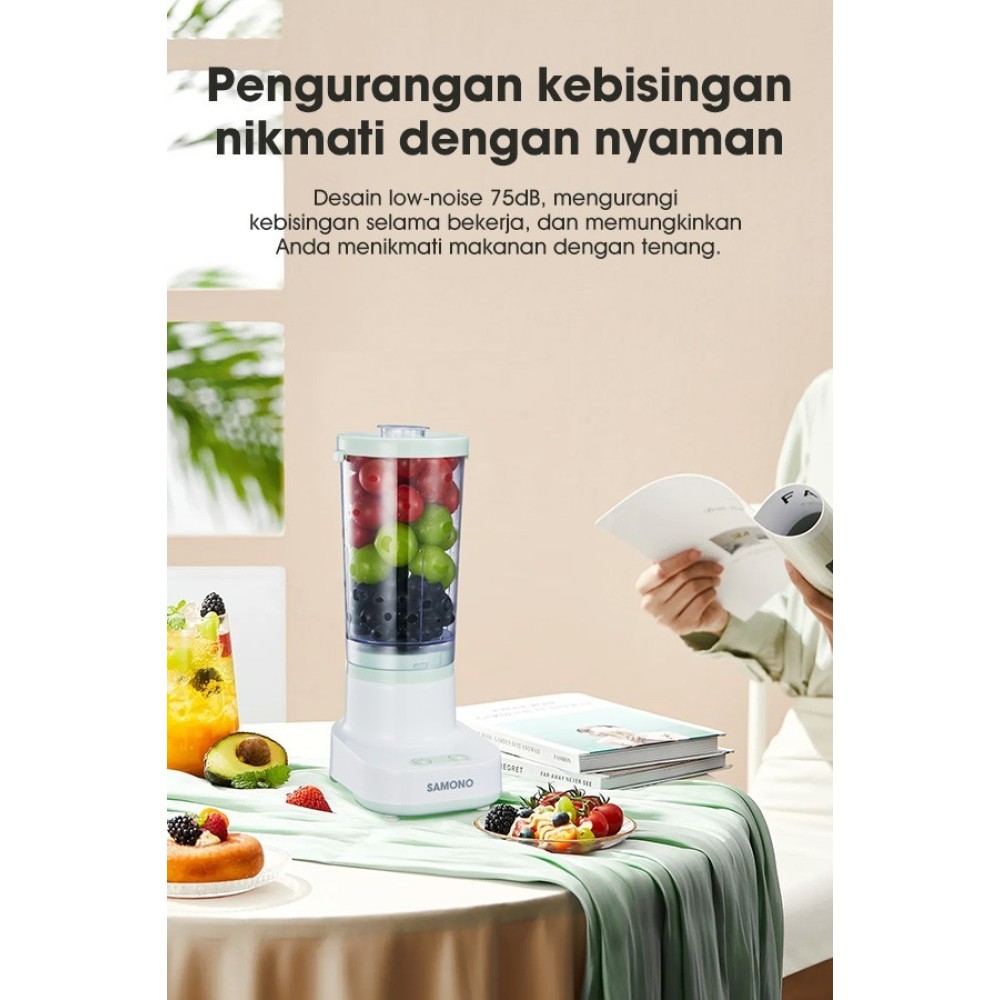 SAMONO SWBL180 Blender Mini Multifungsi Low Watt UFO Elektronika