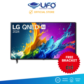 LG 50 Inch Smart Quantum Dot and NanoCell 4K UHD 50QNED80TSA