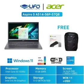 Ufoelektronika Acer Aspire 5 A514-56P-57Q8 Notebook