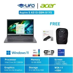 Ufoelektronika Acer Aspire 5 A515-58M-91Y5 Notebook Core I9