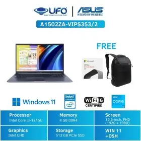 Ufoelektronika ASUS Laptop A1502ZA-VIPS353/2 4/512GB Garansi Resmi