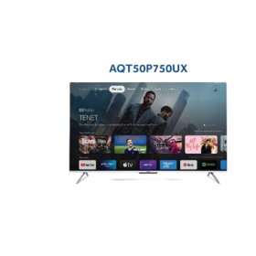 Aqua UHD 4K HDR HQLED TV 50 Inch Google TV AQT50P750UX 