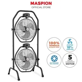 Maspion Kipas Angin Power Fan 18 inch 70 Watt 2 Tingkat PW18X2 