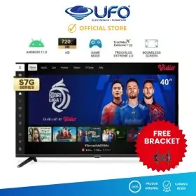 Ufoelektronika Coocaa 40 inch Android LED TV dengan Google Assistant Full HD 40S7G