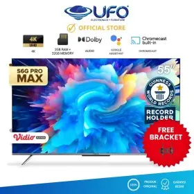 Ufoelektronika Coocaa 55 Inch Led Qled Android Tv 55Y72PRO 