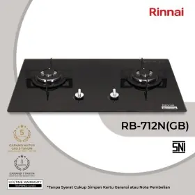 Rinnai Kompor Tanam 2 Tungku RB712N(GB)