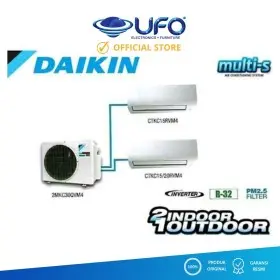 Daikin 2MKC30RVM4 Air Conditioner Multi-S (0.5+3/4)