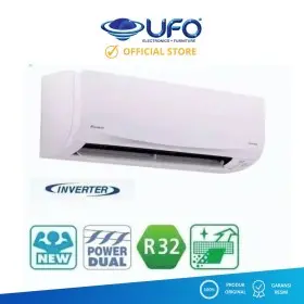 Daikin FTKQ15UVM4 Air Conditioner Flash Inverter 1/2PK