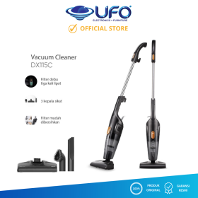 Ufoelektronika Deerma Portable Handheld 2 in 1 Silent Vacuum Cleaner home penyedot debu DX115C