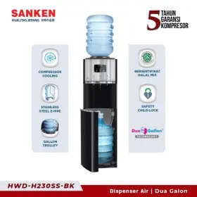 Sanken HWD-H230SSBK Dispenser Dua Galon