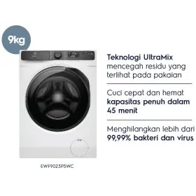 Electrolux Mesin Cuci Front Loading EcoInverter 9 Kg EWF9023P5WC