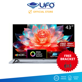 Ufoelektronika Changhong 43 Inch Smart Google TV QLED 2K Free Bracket L43QCN1