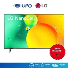 LG 43 Inch Led 4K Uhd Smart Tv (Free Bracket) 43NANO75SQA 