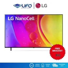 Ufoelektronika LG 55 Inch Led 4K Uhd Nanocell Smart Tv (Free Bracket) 55NANO80SQA 
