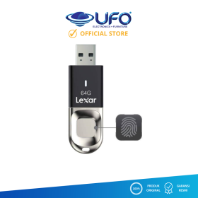 Ufoelektronika LEXAR JUMPDRIVE F35-FINGERPRINT USB -128GB LJDF35-128BBK