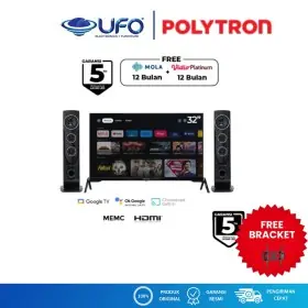 Polytron 32 inch Smart Cinemax Google TV PLD32TG9055 