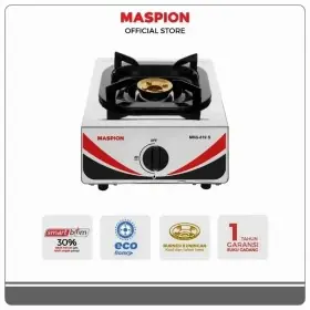 Maspion Kompor Gas 1 Tungku Stainless MKG810S 