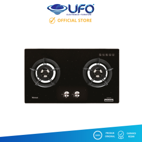 Ufoelektronika Rinnai Kompor Tanam Built In Hob 2 Tungku RB2GHC(SB)