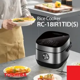 TOSHIBA RC18IR1TID(S) Rice Cooker Digital Low Carbo 1.8 Liter 