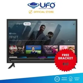 Ufoelektronika Sharp 32 Inch Google LED TV HD Ready 2TC32EG1I