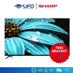 Sharp 55 Inch 4k Fremeless Google Tv 4TC55FJ1X 