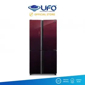 Sharp SJIF91PGGR Kulkas Multi Door Refrigerator