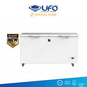 Sharp Chest Freezer Box 2 Pintu 600 Liter FRV600