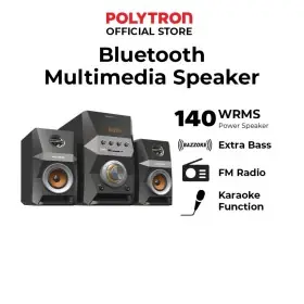 Polytron Speaker Bluetooth Multimedia Karaoke PMA9522B