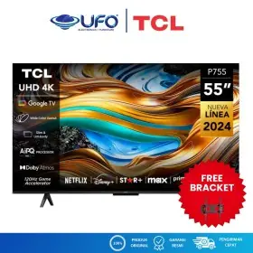 TCL 55 Inch 4K Uhd Hdr10+ Google Tv Dolby Vision Atmos 55P755 