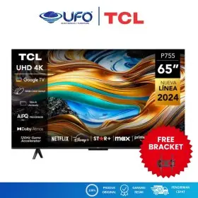 TCL 65 Inch 4K Uhd Hdr10+ Google Tv Dolby Vision Atmos 65P755 