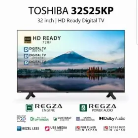 Toshiba 32 Inch Digital LED TV HD Ready 32S25KP