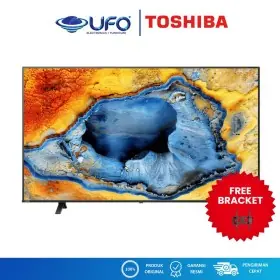 Ufoelektronika  Toshiba TV 43 Inch 4K UHD Google TV - Dolby Vision Atmos VRR ALLM Netflix Disney+ Youtube Digital - 43C350NP