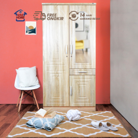 Uni Home - Lemari Pakaian 2 Pintu UH 4905-2