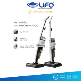 Ufoelektronika Deerma Wet Dry Smart Vacuum Cleaner dual Shaft Penyedot Debu Basah VX20