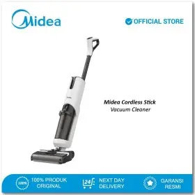 Midea MWDX8 Vacum Cleaner Nirkabel 3 in 1 ( Vacum + Mop + Wash )