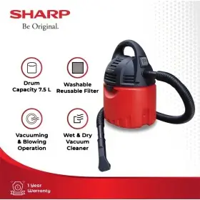 Sharp Vacum Cleaner Wet And Dry ECCW60 