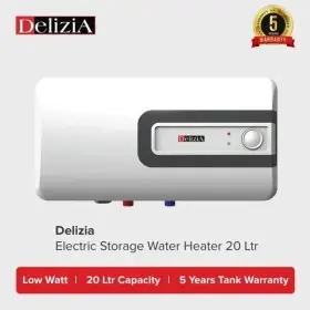 DELIZIA DHR20SLW ELECTRIC STORAGE WATER HEATER 20 L (Horizontal)