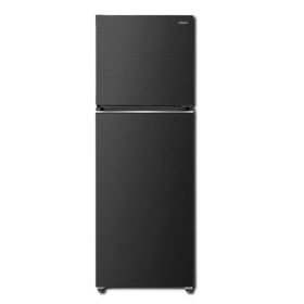 Aqua Kulkas 2 Pintu Non Inverter Metal Door 225 Liter Dark Silver AQR-DTM285CBP