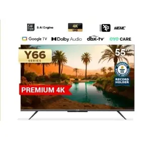 Coocaa 55 Inch Smart Google LED TV 4K UHD 55Y66