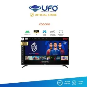 COOCAA 40S7G 40 inch Smart TV - Digital TV - Android 11 - Netflix/Youtube - Google Assistant - Dolby Audio