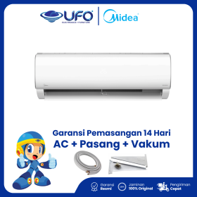 Midea AC 1 PK Split Standart MSAF-09CRN2X Garansi 10 Tahun