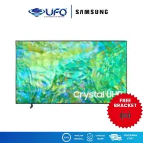 Ufoelektronika Samsung 43 Inch Led Smart Tv 4K (Free Bracket) UA43CU8000KXXD 