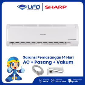 Sharp AC 1 PK Split J-Tech Inverter AHX10BEY | UNIT ONLY